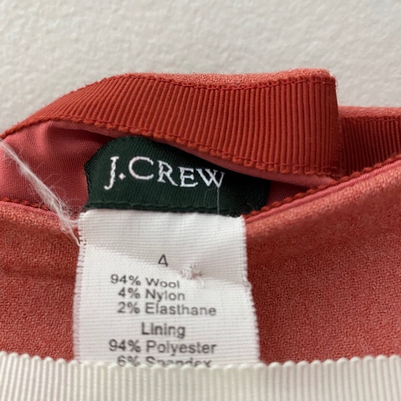 J Crew Red Skirt with Original Ribbon Size 4 - Picture 3 of 4